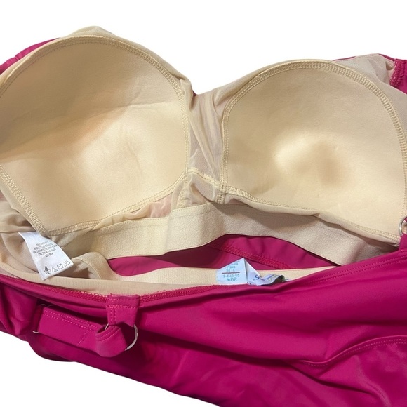 Swim 365 pink tankini swimsuit 20w - Picture 13 of 14